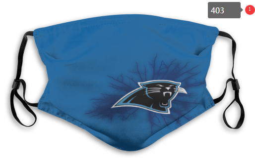 NFL Carolina Panthers #9 Dust mask with filter